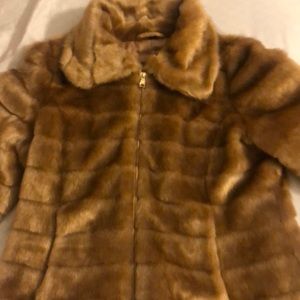 Faux fur jacket